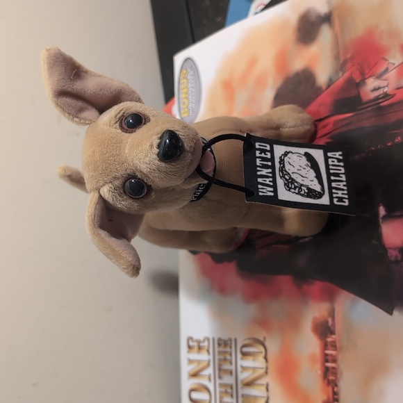 Taco Bell Chihuahua 6" Dog Plush Wanted Chalupa Yo Queiro Advertising Promo 1998 - Picture 1 of 6